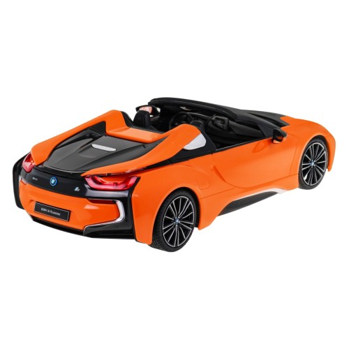 BMW i8 Roadster oranžové RASTAR model 1:12 Diaľkovo ovládané auto + ovládač 2,4 GHz