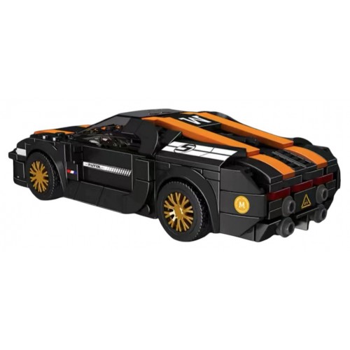 Sada autoblokov 386 kusov. Čierna