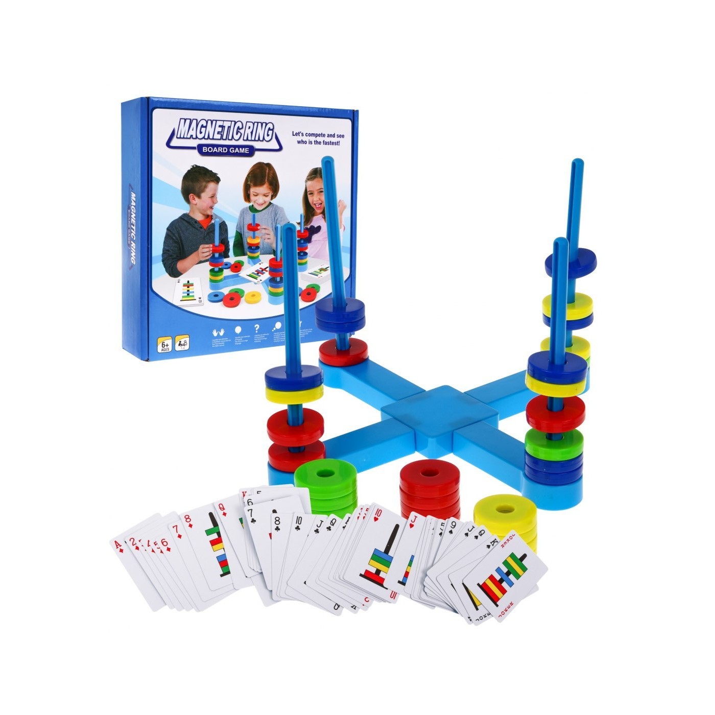 Zručnostná hra Magnetické Prstene