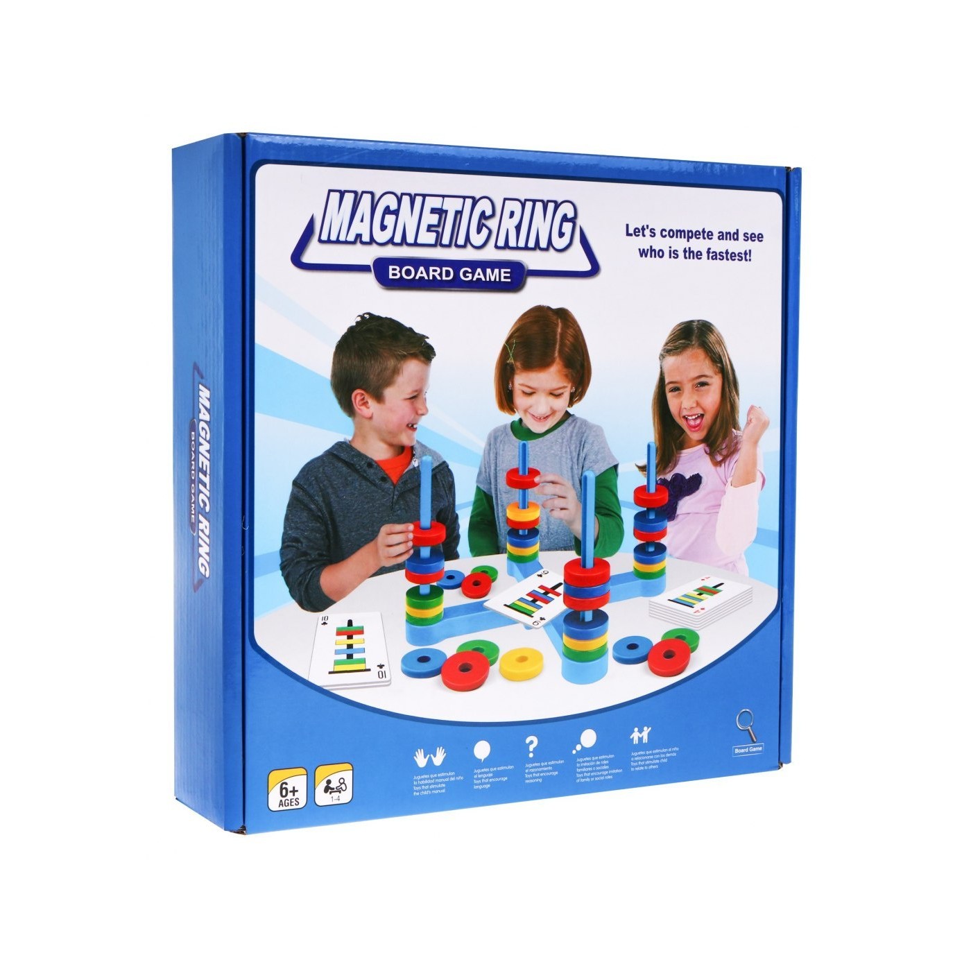 Zručnostná hra Magnetické Prstene