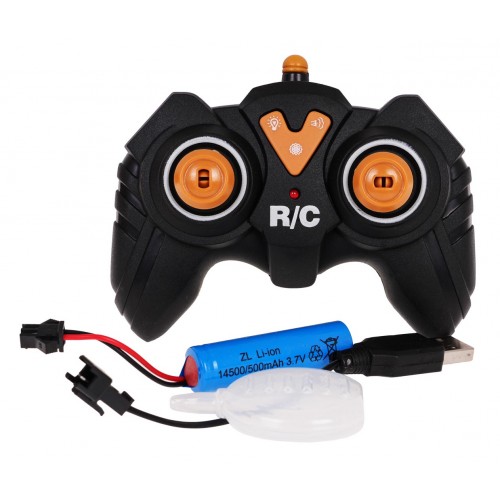 Buldozér so svetlami a Smoke R/C