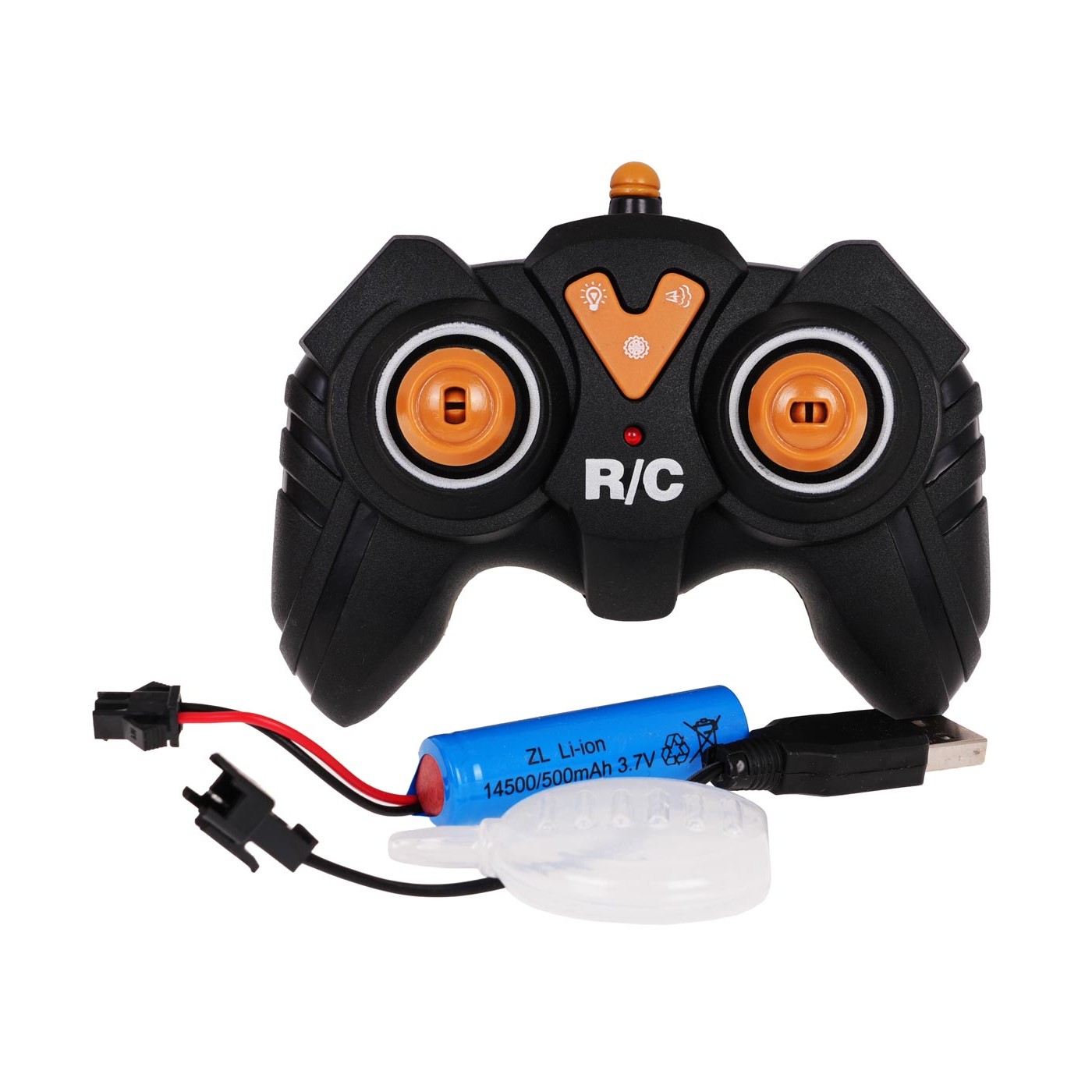 Buldozér so svetlami a Smoke R/C