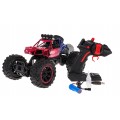 REAL ROCK Crawler s funkciou Smoke R/C Red