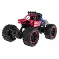 REAL ROCK Crawler s funkciou Smoke R/C Red