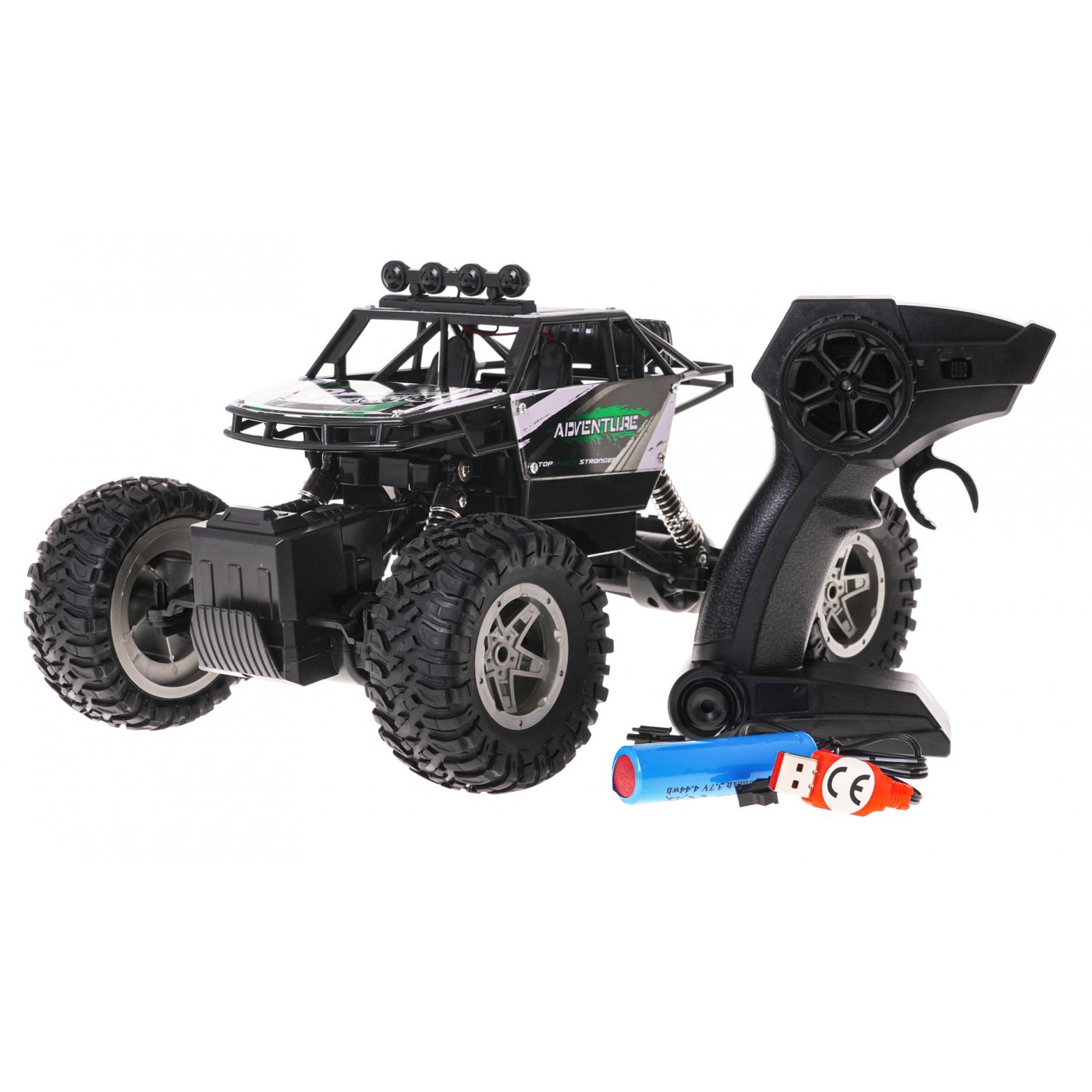 Crawler 1:14 Rock SHAKE R/C Zelená