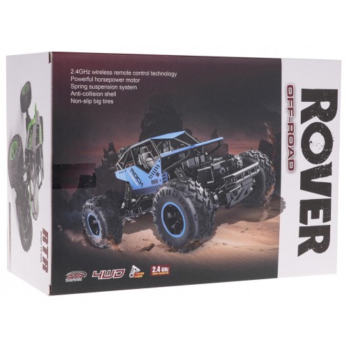 Pásový traktor ROVER 1:16 R/C Modrý
