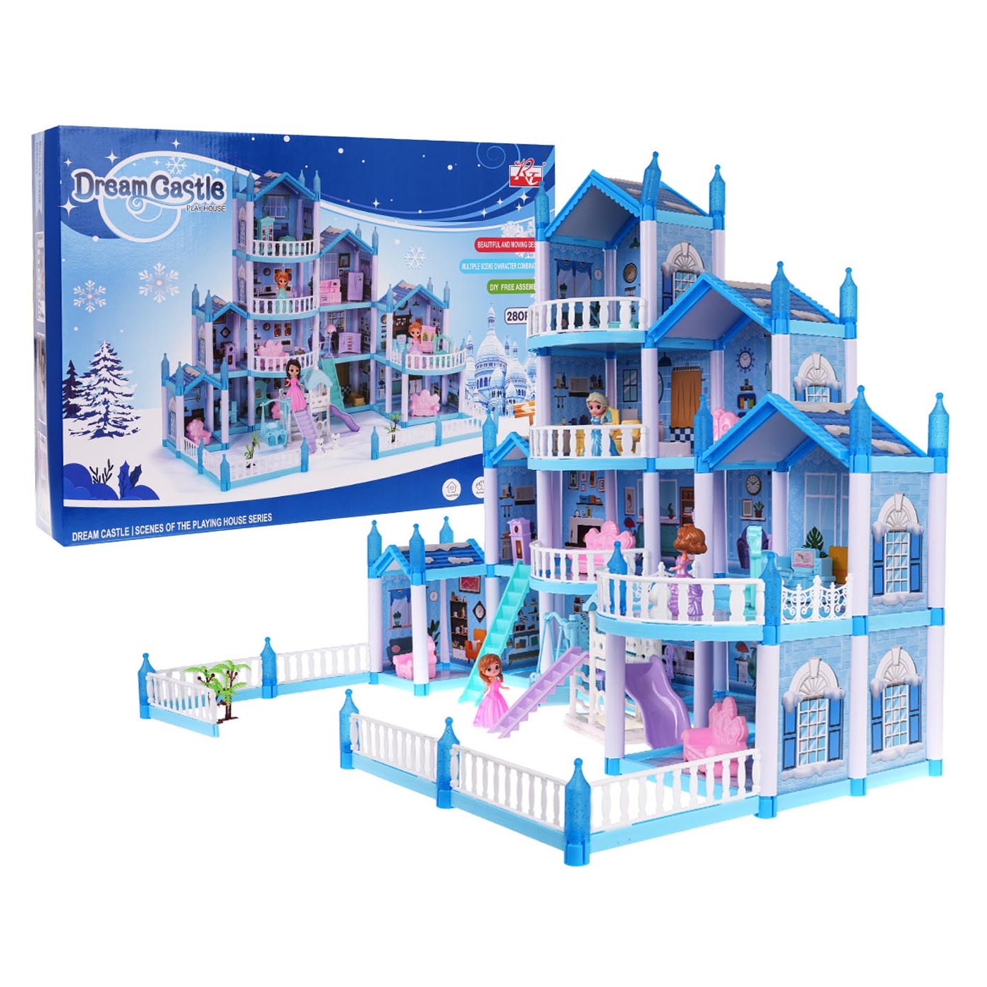 Zimná vila GIGA + príslušenstvo 280 ks.