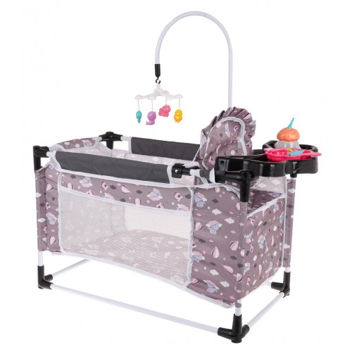 Postieľka pre bábiky + príslušenstvo