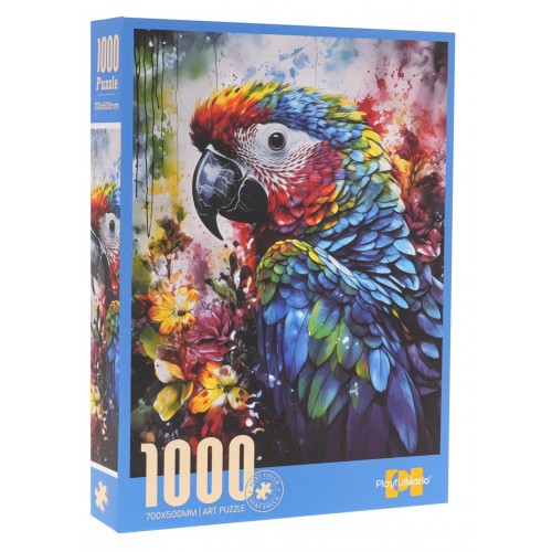 Puzzle 1000 dielikov. Papagáj