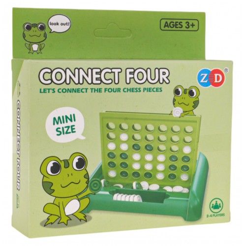 Arkádová hra 4 in a Row Frog