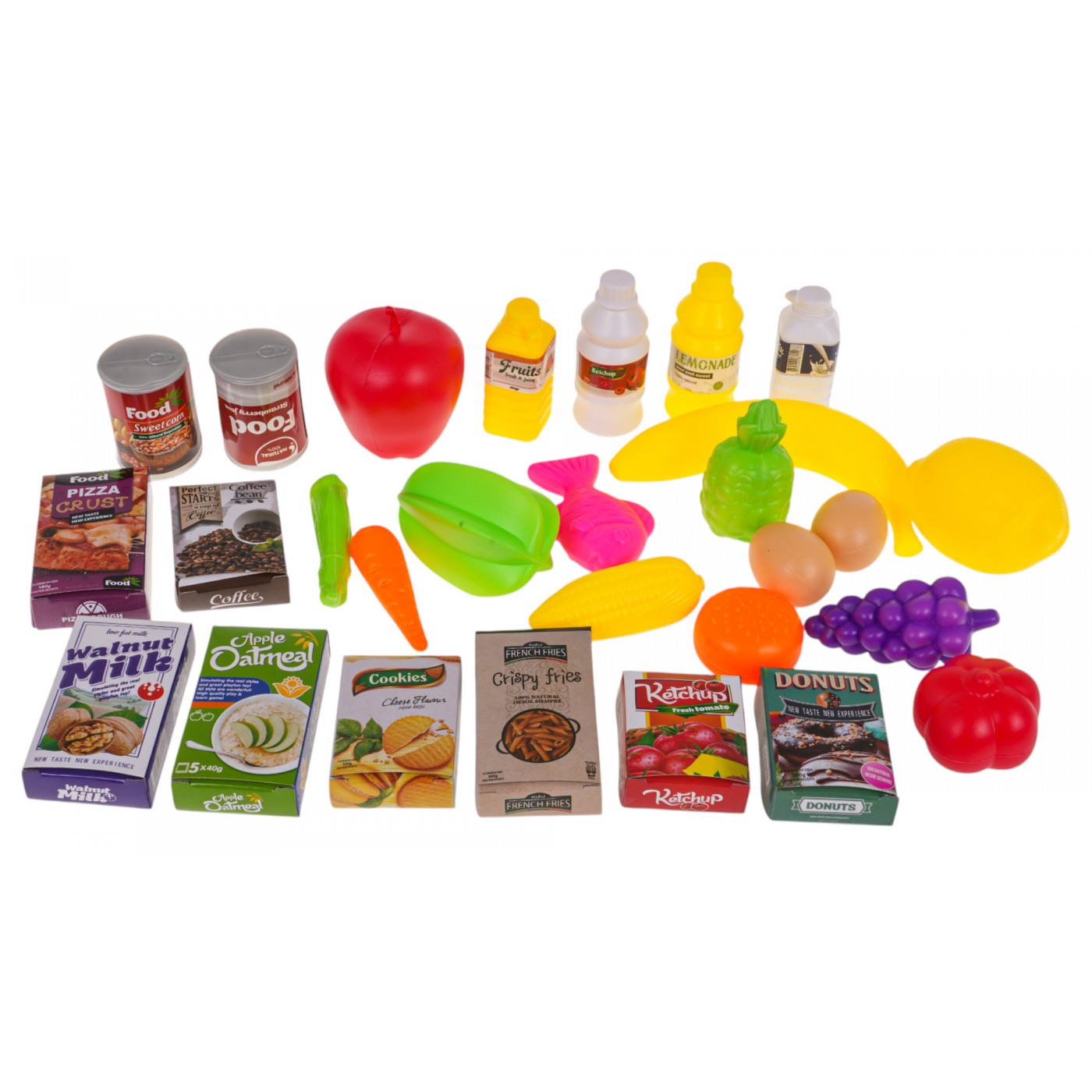 Nákupný košík s funkciou svetla a hudby 41 ks. zelená