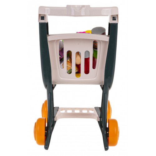 Nákupný košík s funkciou svetla a hudby 41 ks. zelená