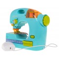 Modrý šijací stroj + príslušenstvo