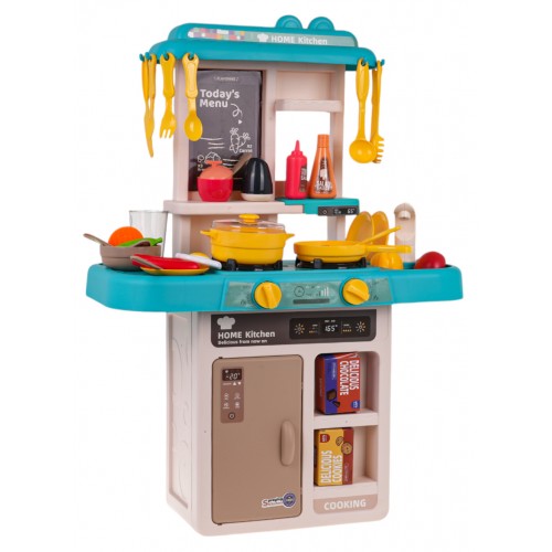 Kuchynská linka s funkciou svetla 43 kusov. Modrá