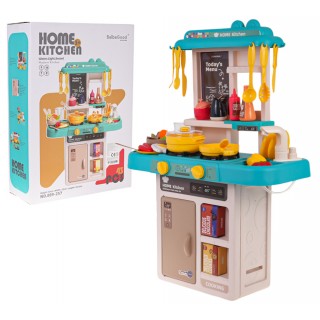 Kuchynská linka s funkciou svetla 43 kusov. Modrá