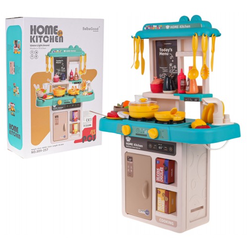 Kuchynská linka s funkciou svetla 43 kusov. Modrá