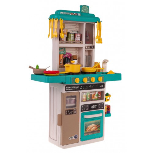 Kuchynský kút s funkciou svetla, zvuku a vody 50 kusov. Modrá