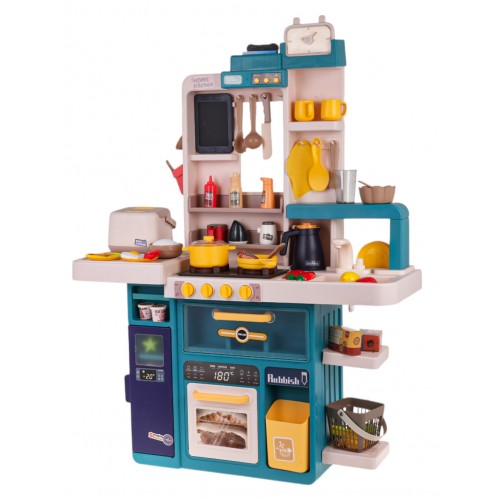 Kuchynský kút s funkciou svetla, zvuku a vody 80 kusov. zelená