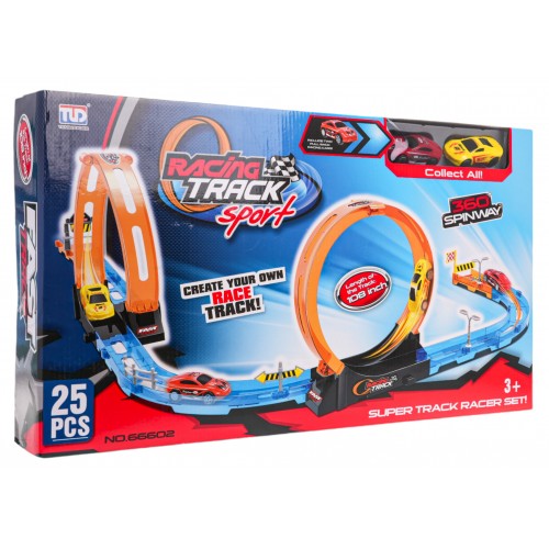 Závodná dráha 25 kusov.