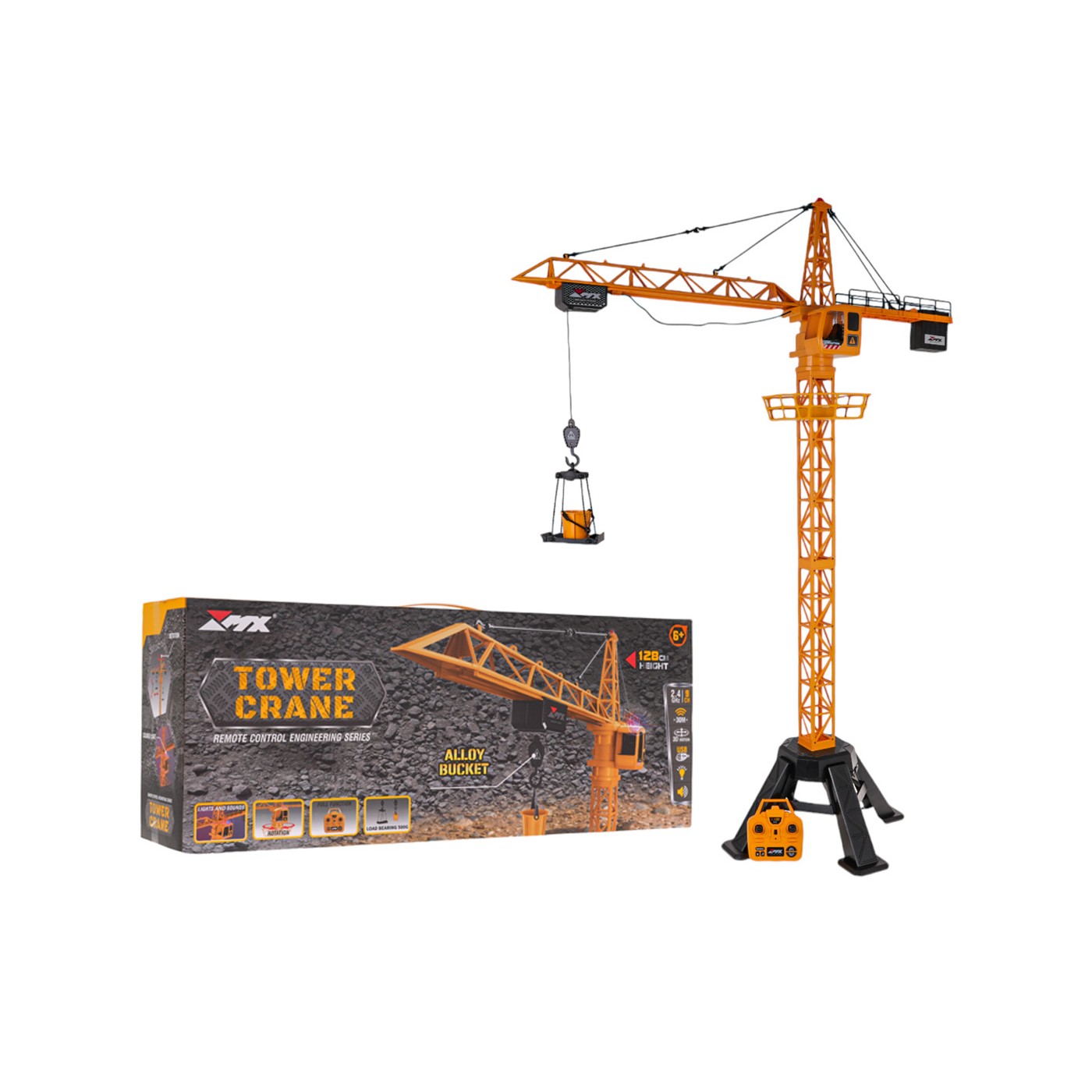 MEGA žeriav s funkciou svetla a zvuku