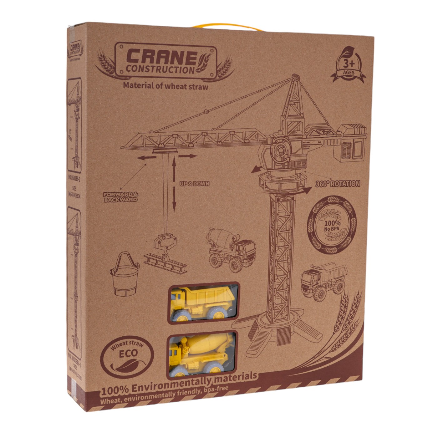 EKO stavebný žeriav + vozidlá