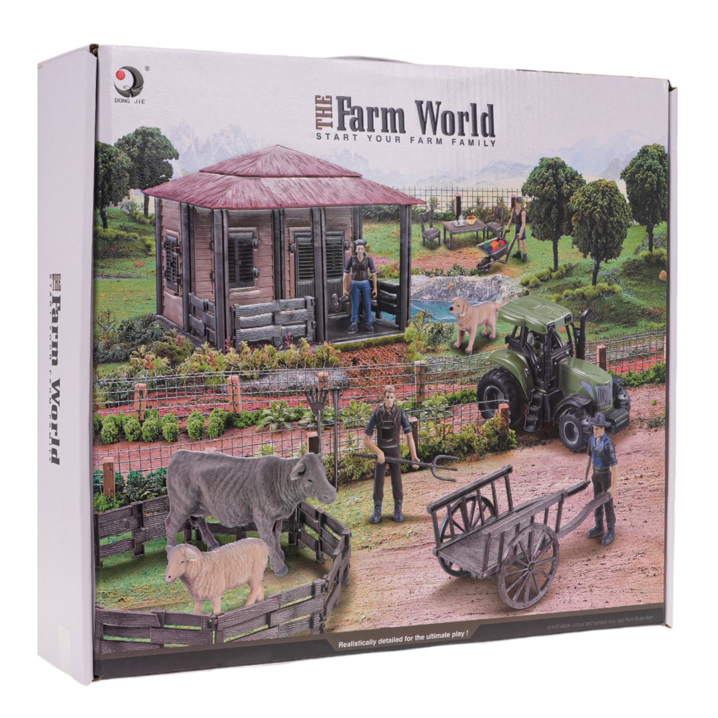 Farma s traktorom + príslušenstvo