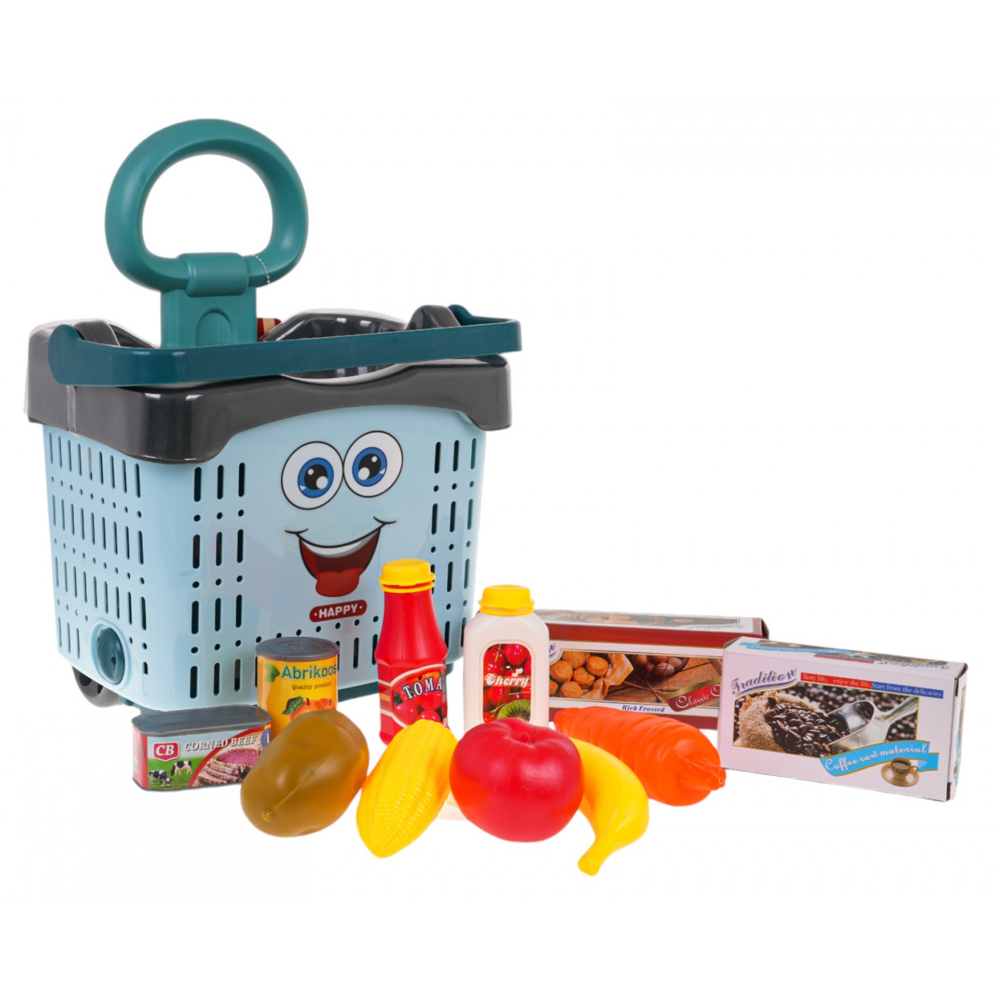 Nákupný košík + Príslušenstvo Modrá