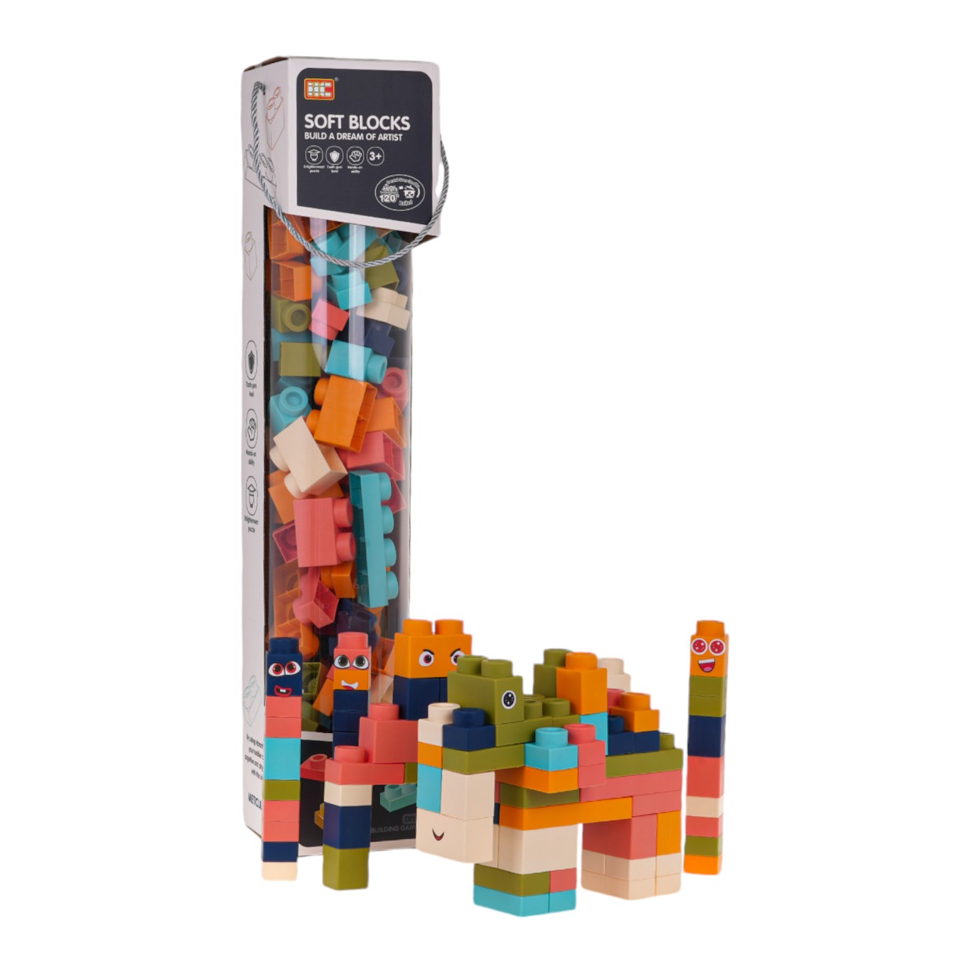 Sada Soft Blocks 100 ks.
