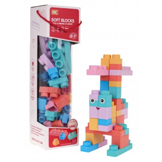 Sada mäkkých blokov 44 ks.