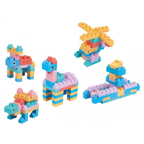 Sada mäkkých blokov 100 ks.