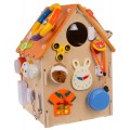 Multifunkčný interaktívny drevený domček
