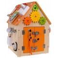 Multifunkčný interaktívny drevený domček