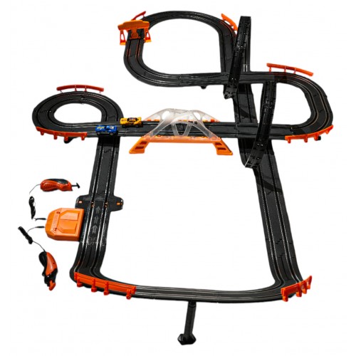 TRACK MASTER Závodná dráha s osvetlením + príslušenstvo