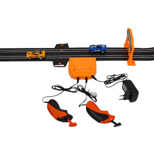 TRACK MASTER Závodná dráha s podsvietením + príslušenstvo 615cm