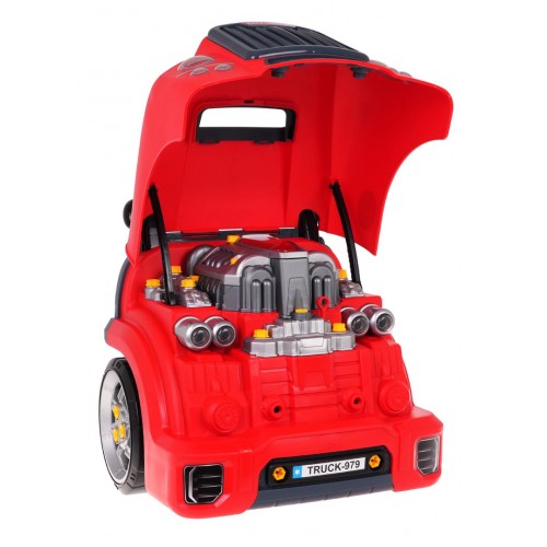 Dielňa pre mladého mechanika červená