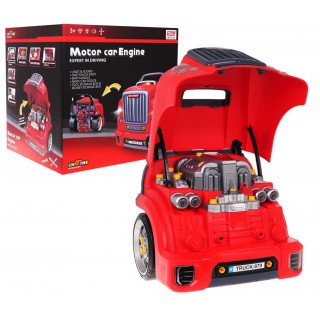 Dielňa pre mladého mechanika červená