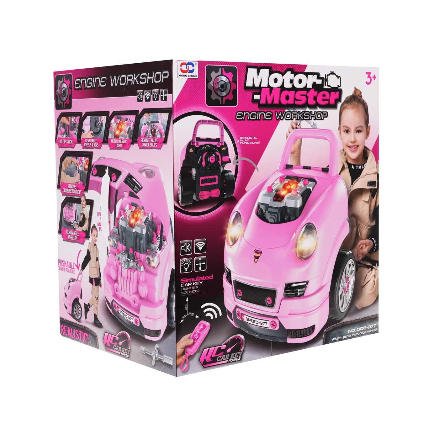 Workshop pre mladého mechanika ružový