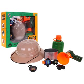 Súprava Little Explorer s klobúkom + príslušenstvo