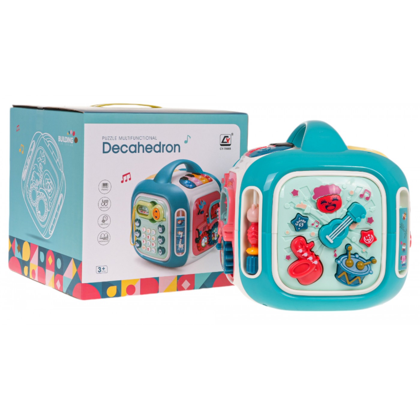 Interaktívna krabička modrá