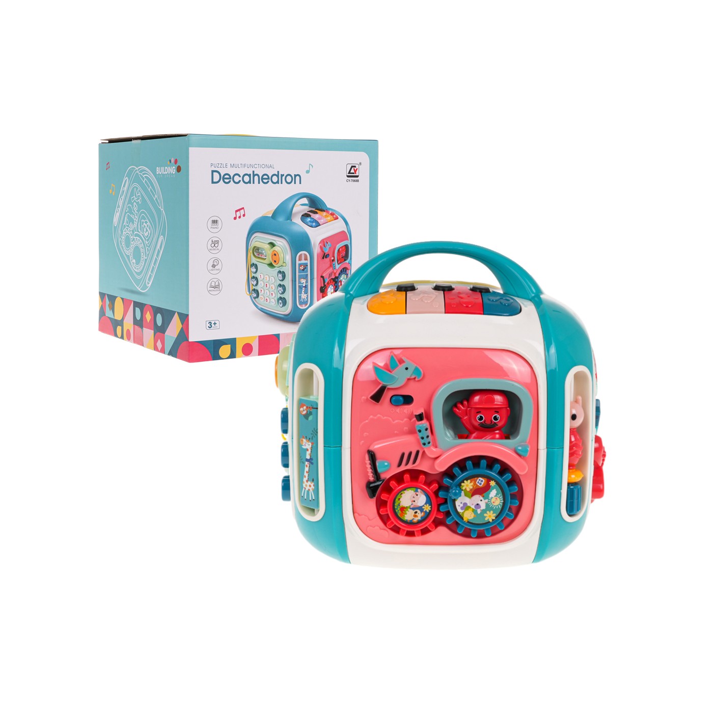 Interaktívna krabička modrá