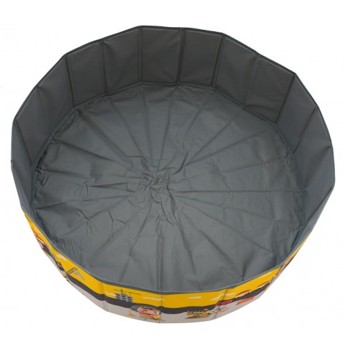 Mäkký suchý bazén/pieskovisko pre deti na stavenisku