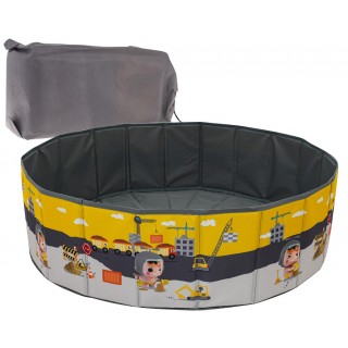 Mäkká ohrádka pre deti stavenisko