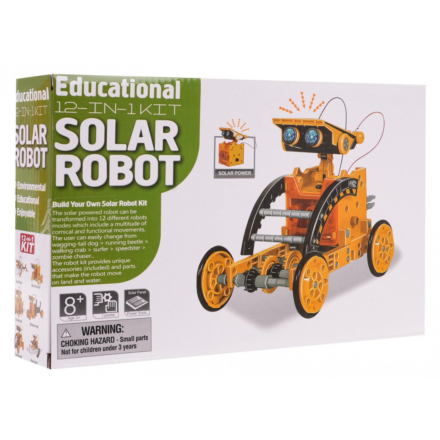 Solárna sada vozidiel 12v1 oranžová