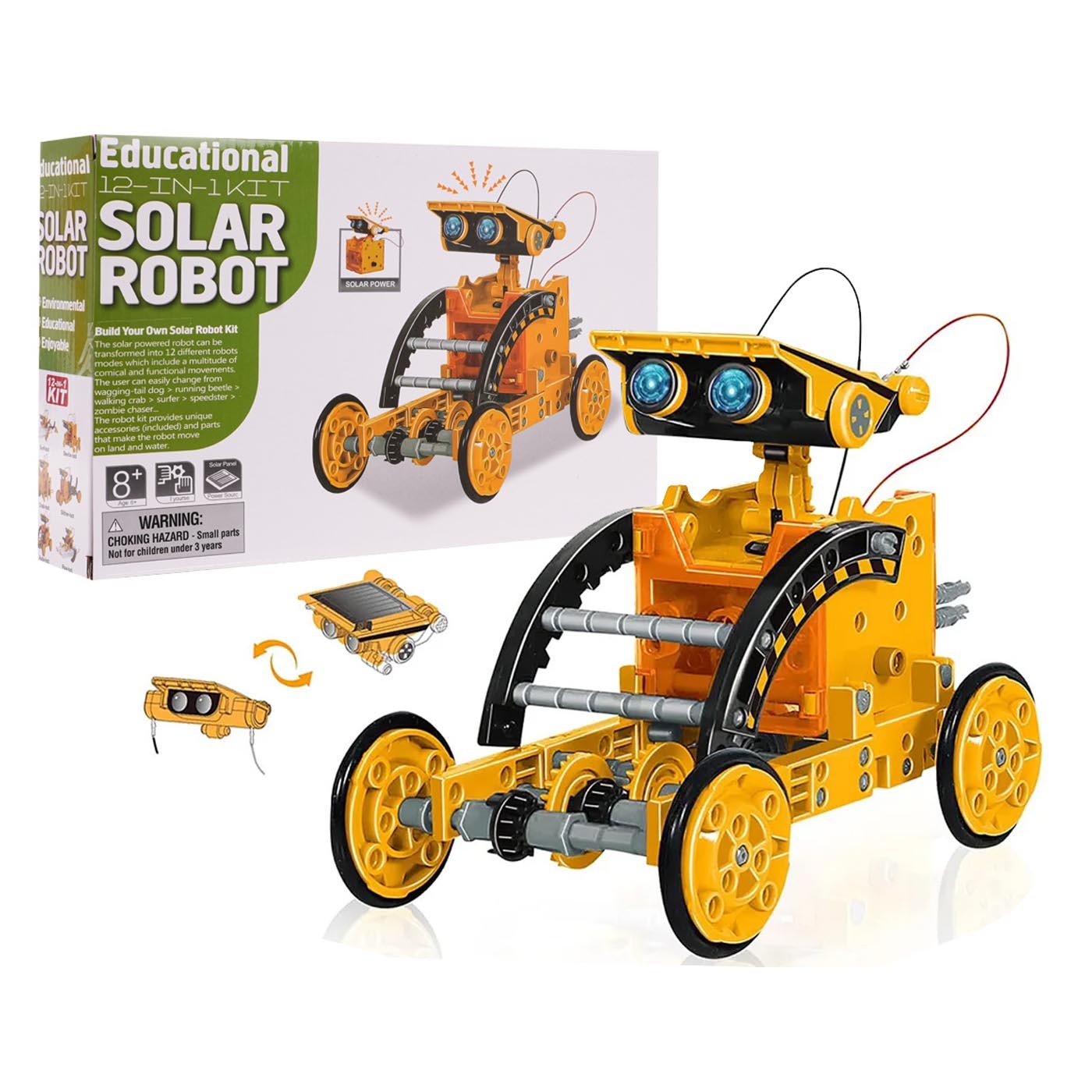 Solárna sada vozidiel 12v1 oranžová