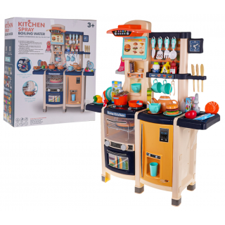 Kuchynský kút s funkciou svetla a zvuku 65 kusov. Modrá