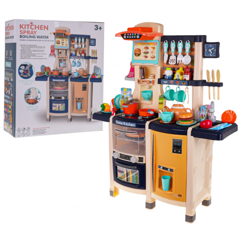 Kuchynský kút s funkciou svetla a zvuku 65 kusov. Modrá