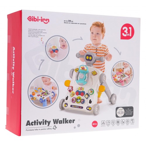 Multifunkčné modré chodítko