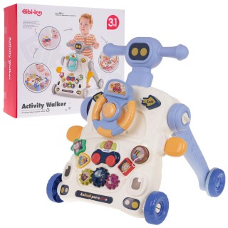 Multifunkčné modré chodítko