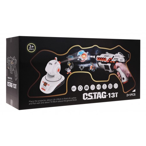 Súprava laserová pištoľ + projektor