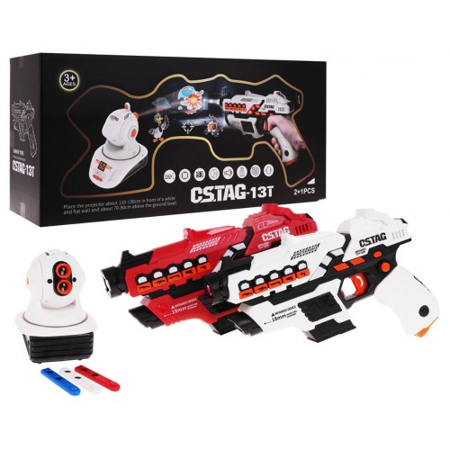 Súprava laserová pištoľ + projektor